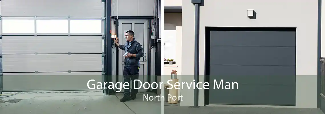 Garage Door Service Man North Port