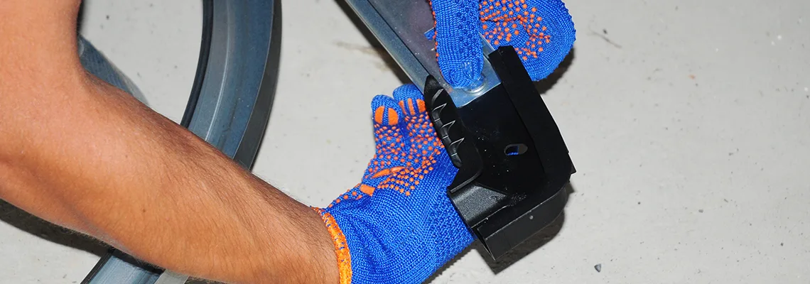 Sticky Roll Up Garage Door Repair in North Port, Florida