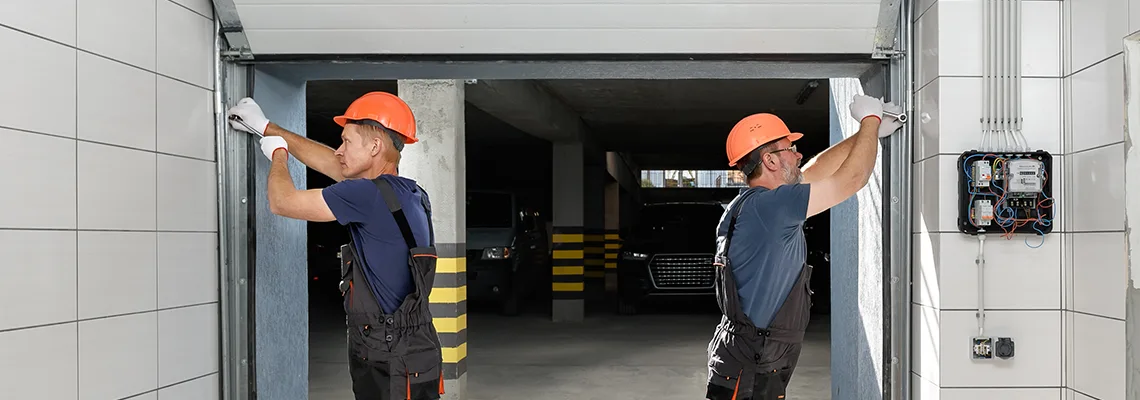 Wooden Garage Door Frame Repair in North Port, Florida