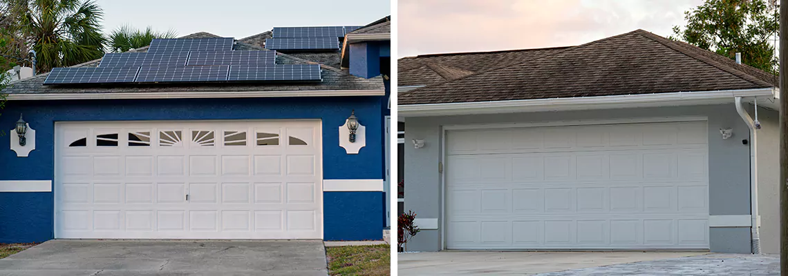 Wood Garage Doors Maintenance in North Port